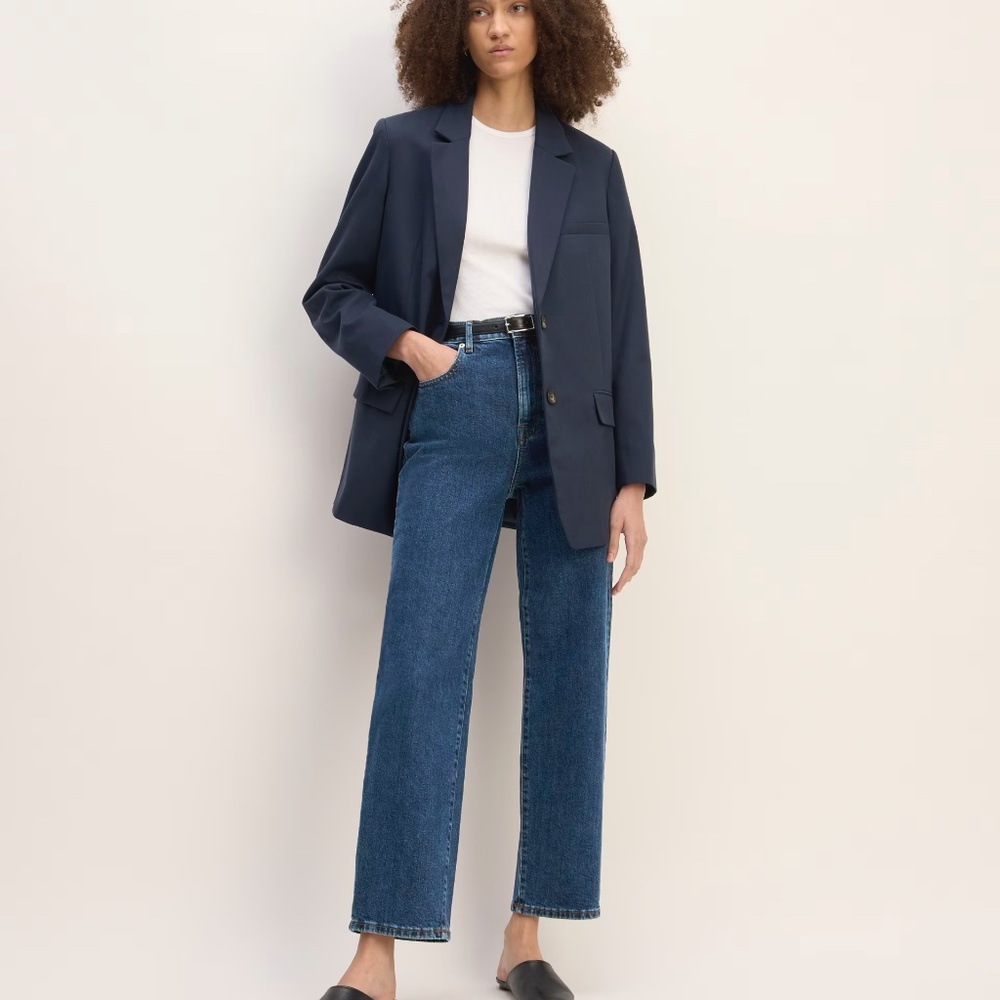 Everlane Way High Jean in Vintage Indigo - Sz 32